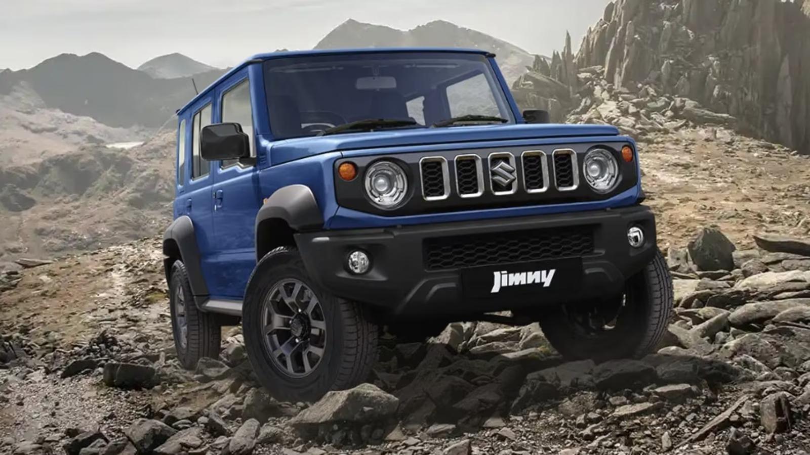 Maruti Suzuki Jimny blue colour image