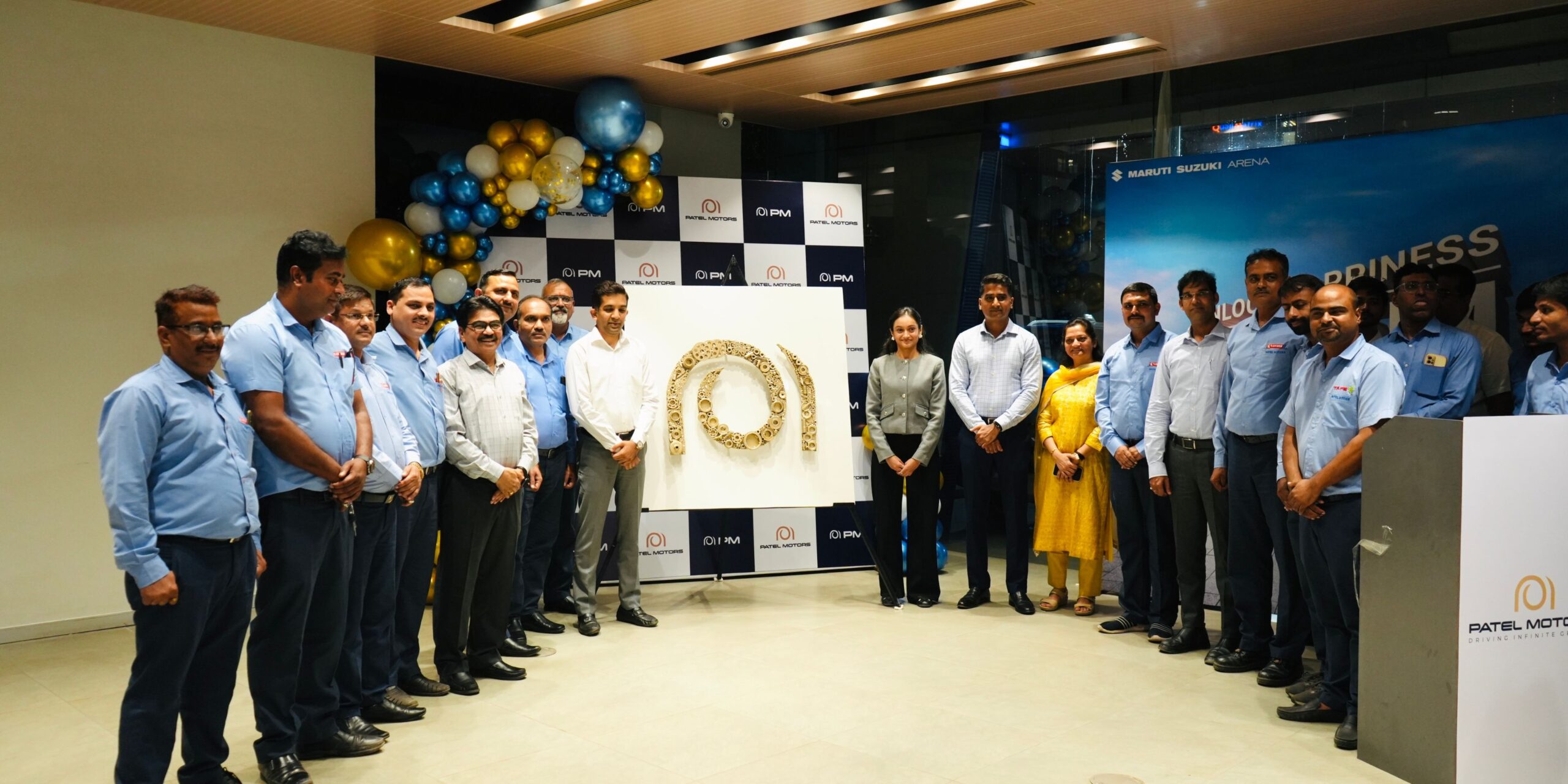 logo launch at patel motors
