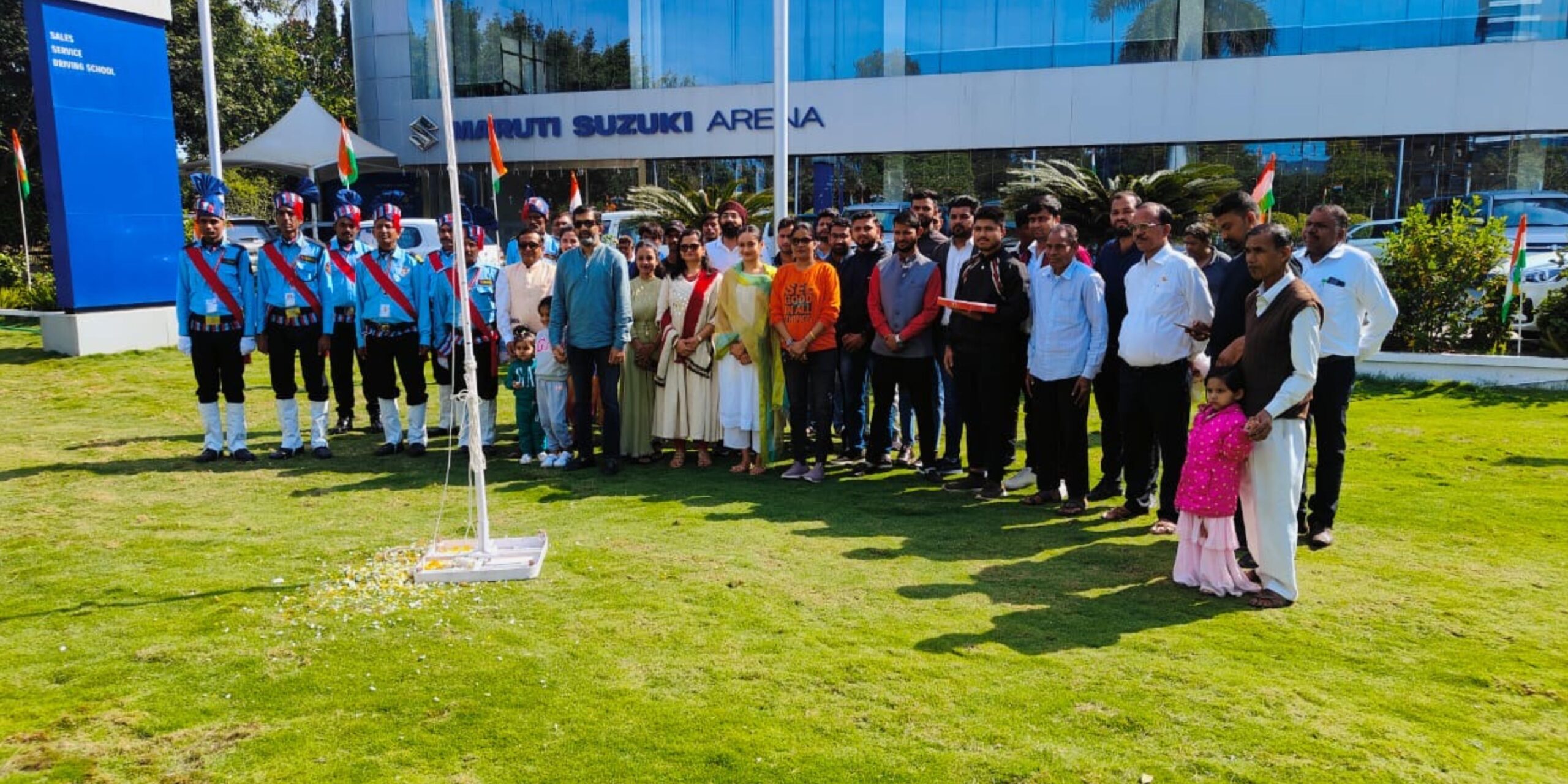 republic day at patel motors