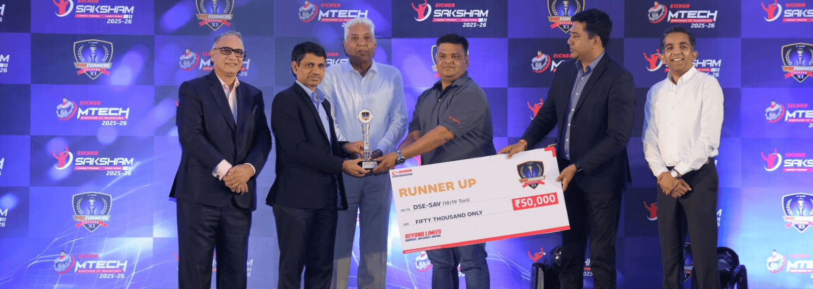 Celebrating Excellence: Patel Motors Shines at Eicher Trucks and Buses Saksham Awards 25-26